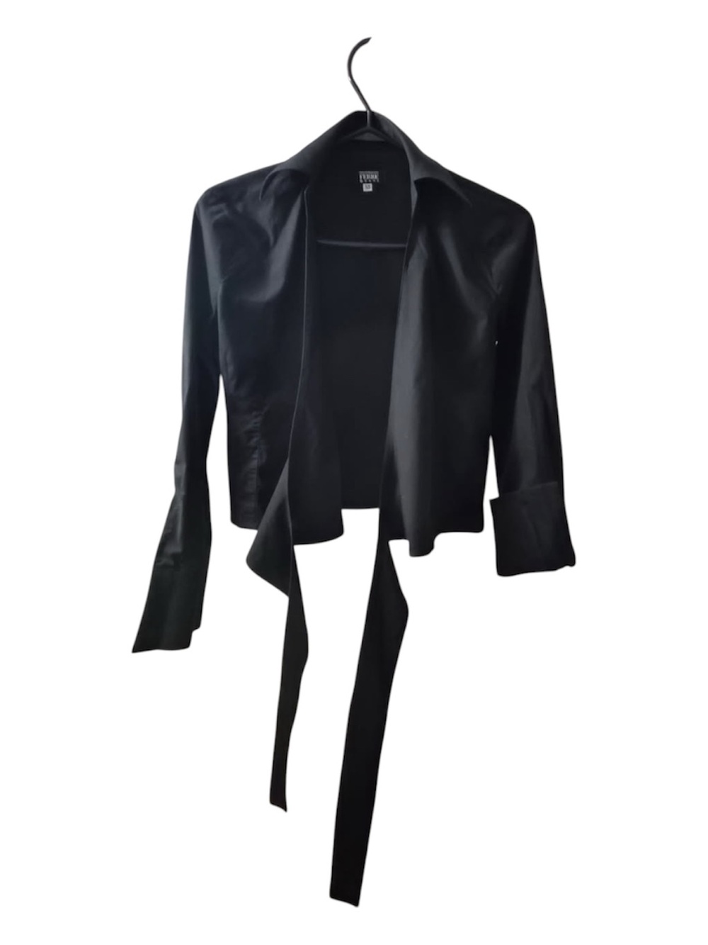 Gianfranco Ferré Cotton Wrap Around Architectural Shirt/Blouse Italy